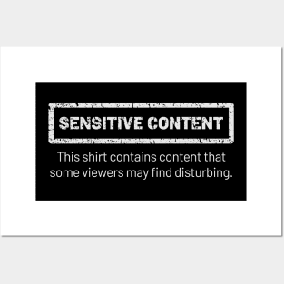 Sensitive Content - disturbing Posters and Art